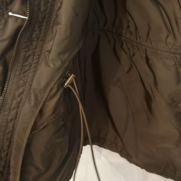 XS Burberry Brit HOODED raincoat windbreaker - Picture 2 of 6